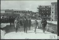 Fotografia de António José de Almeida durante uma cerimónia oficial