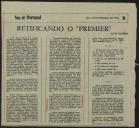 "Retificando o ""Premier"""