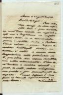 Cópia de carta de Manuel Teixeira Gomes para João Chagas