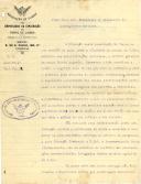 Oficio da Associação de Classe dos Empregados da Exploração do Porto de Lisboa para José Mendes Cabeçadas