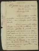 Carta de D. José de Alancão a Teófilo Braga