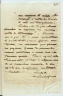Cópia de carta de Manuel Teixeira Gomes 
