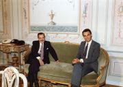 Audiência com Raúl R. Alfonsín