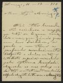 Carta de Alfredo Augusto da Fonseca e Aragão a Teófilo Braga
