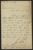 Carta de José Lelo [da Livraria Chardron] a Teófilo Braga