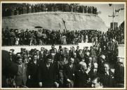 Reportagem fotográfica da visita de Sua Ex.ª o  Sr. Presidente da República General Óscar de Fragoso Carmona na inauguração da Casa da Infância de Mundet  C.ª Lda. no Seixal