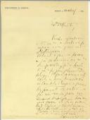 Carta para Manuel Teixeira Gomes