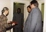 Visita de Jonas Savimbi