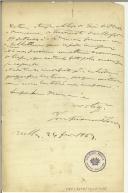 Carta de João Teixeira Soares de Sousa a Teófilo Braga