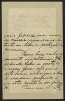 Carta de Joaquina Xavier Fortes a Teófilo Braga
