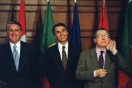 Aníbal Cavaco Silva com Jacques Delors