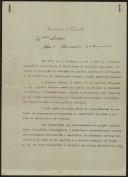 Carta de António Oliveira Salazar para José Mendes Cabeçadas