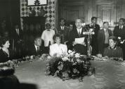 Visita de José Sarney a Portugal