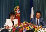 Visita de Édith Cresson a Portugal