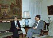 Visita de David Owen a Portugal