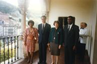 Visita do Presidente da República de Cabo Verde António Mascarenhas Monteiro a Portugal