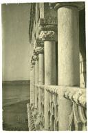Fotografia da varanda da Torre de Belém, em Lisboa