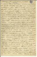 Carta de Teófilo Braga para Maria do Carmo Xavier de Barros Leite
