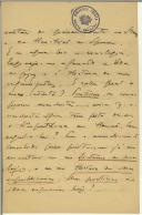 Carta de Alfredo Pimenta para Teófilo Braga