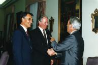 Visita de Jacques Santer a Portugal