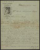 Carta de Livraria Chardron a Teófilo Braga