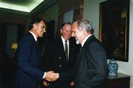 Visita de Jacques Santer a Portugal
