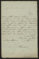 Carta de Anselmo de Morais para Teófilo Braga