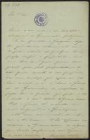 Carta de João E. da C. Coutinho a Teófilo Braga