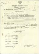 Certificado que atesta a validade da cópia do testamento de Francisco da Costa Gomes