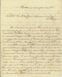 Carta de Herculano Brandão para António José de Almeida.