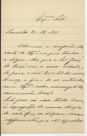 Carta de João do Tojo Barbosa [para António José de Almeida].
