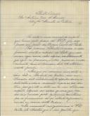Carta de Belmiro dos Santos, Alexandre Simões dos Santos, Izulino Ferreira e outros para António José de Almeida.