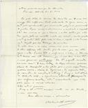 Carta de Alberto Costa para António José de Almeida.