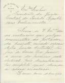 Carta de João de Sousa Uva para António José de Almeida