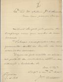 Carta de Jaime Cortesão para António José de Almeida.