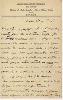 Carta de António Breda para [António José de Almeida].