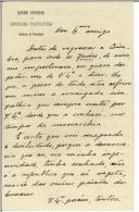 Carta de Alves dos Santos para [António José de Almeida].