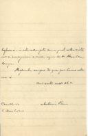 Carta de António Firmo para António José de Almeida.