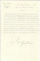 Colecção de correspondência e recibos.