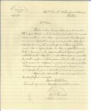 Carta de António de Assunção para António José de Almeida.