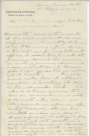 Carta de Joaquim Pedro Martins para António José de Almeida