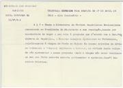 Cópia de telegrama de Alfredo Rodrigues Gaspar para o Alto Comissário