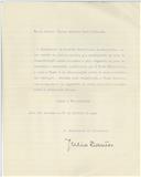 Carta de Júlio Dantas para António José de Almeida