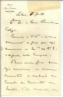 Carta de Norton de Matos para António José de Almeida