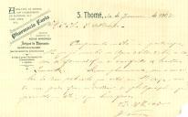 Carta de J. Faria para António José de Almeida.