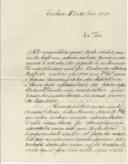 Carta de Mário José da Costa para António José de Almeida