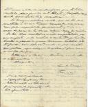 Carta de Francisco António de Almeida para António José de Almeida.