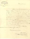 Carta da Comissão Paroquial Republicana da Freguesia de S. Jorge de Arroios para António José de Almeida.