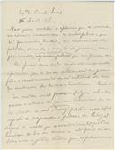 Rascunho de carta de António José de Almeida para Cunha Leal.