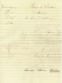 Ofício de Carlos Firmo Faria (?) para António José de Almeida.